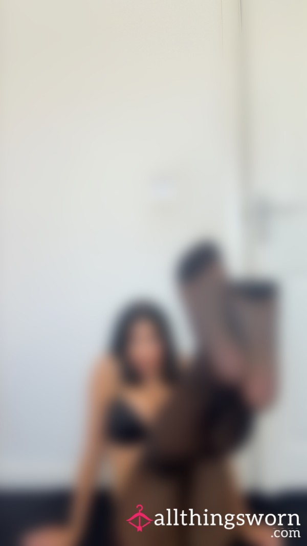 Black 10 Denier Nylon Pics