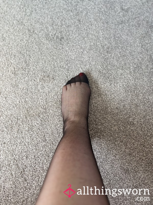 Black 10 Denier Stockings