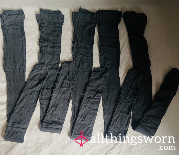 Black 15 Denier Tights — Custom Wear Just For You