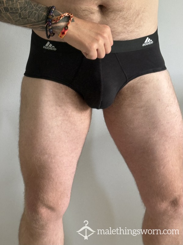 Black Adidas Briefs Hairy Musky