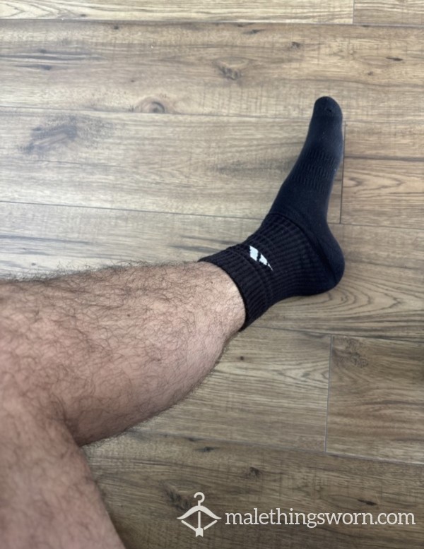 Black Adidas Gym Socks