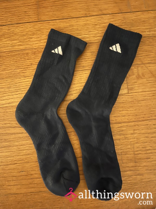 Black Adidas Socks