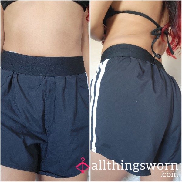Black Adidas Workout Shorts