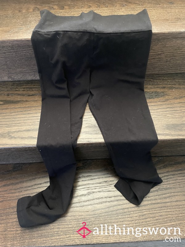 Black Airport Leggings