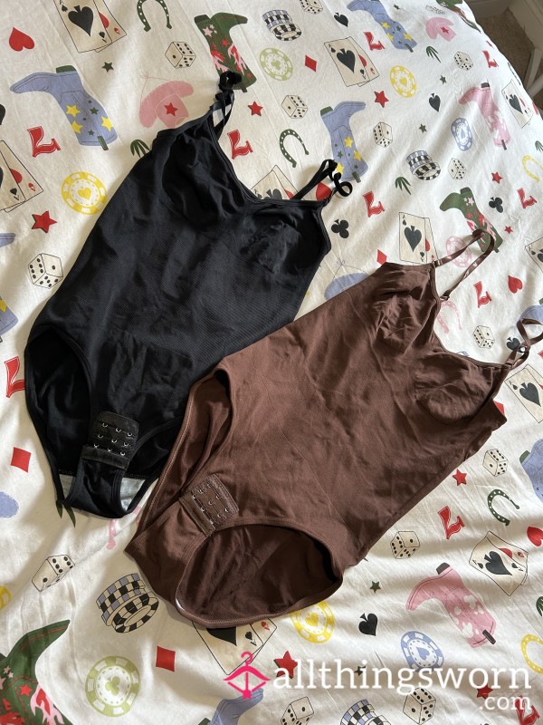 Black And Brown Bodysuit’s