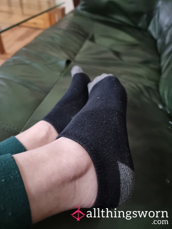 🧦7 Days Worn  Black Socks-extra Strong Natural Scent🧦