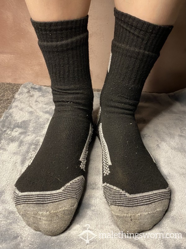 Black And Grey Work Socks