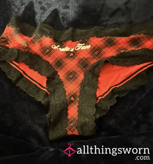 Black And Red Panty
