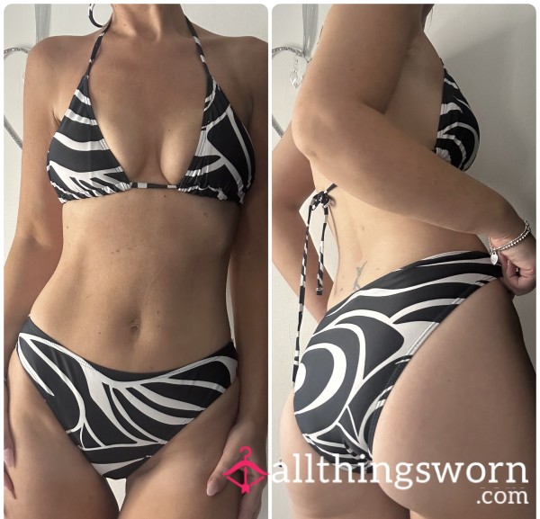 Black And White Bikini