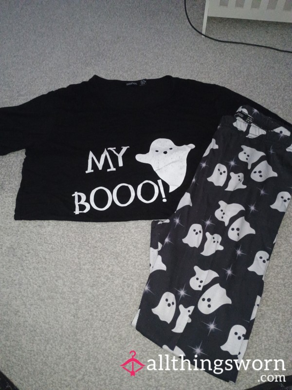 Black And White Halloween PJs 🖤🤍