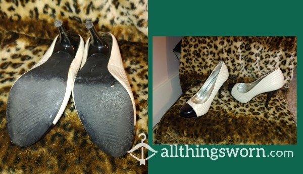 Black And White Heels(FLASH SALE)
