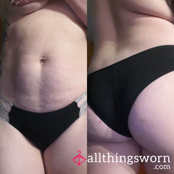 Black And White PINK Panties 🖤🤍