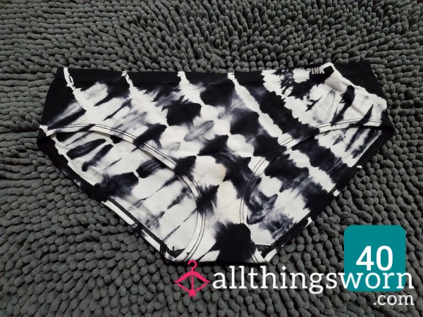 Black And White Tie Dye Full Back