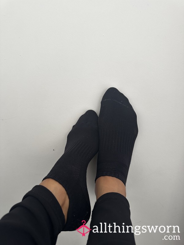 Black Ankle Socks