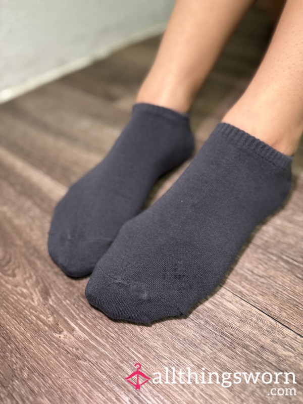 Black Ankle Socks