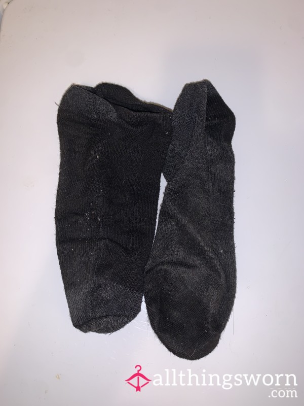 Black Ankle Socks