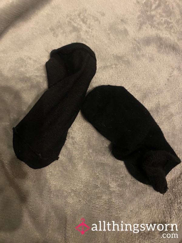 Black Ankle Socks