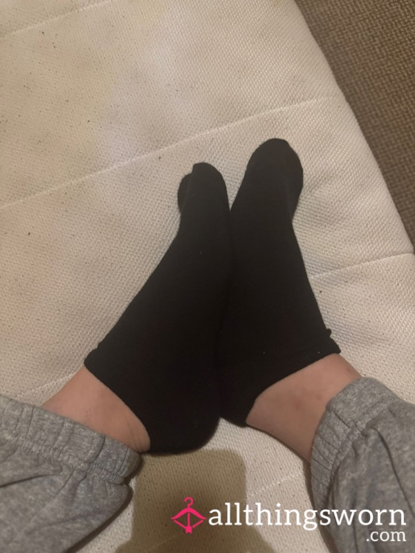 Black Ankle Socks
