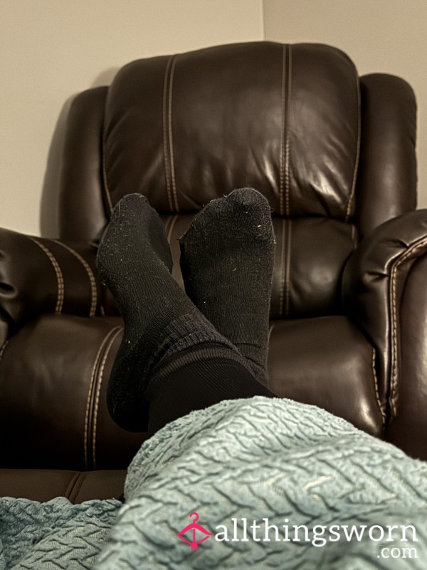 Black Ankle Socks 🧦 🖤👣