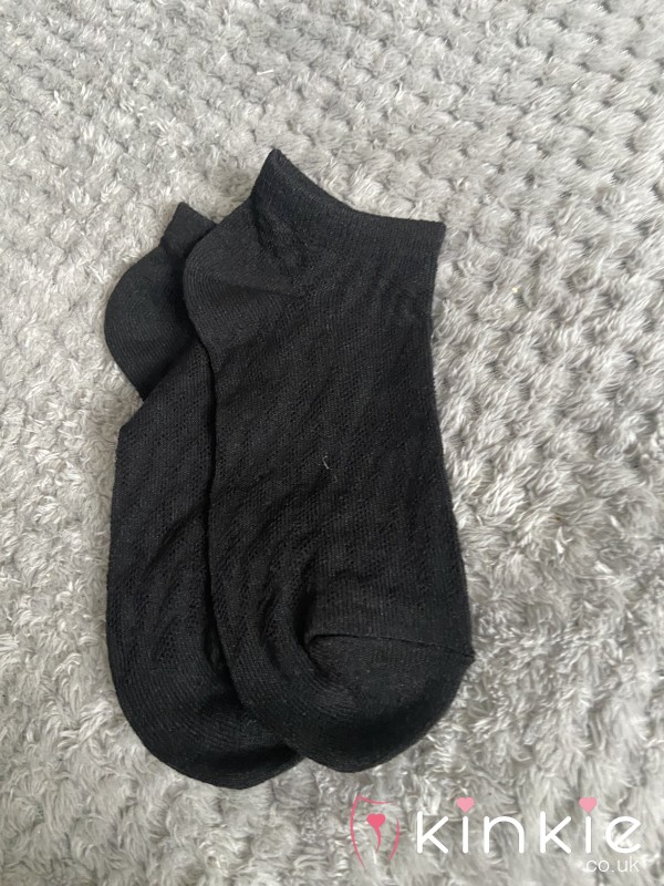 Black Ankle Socks