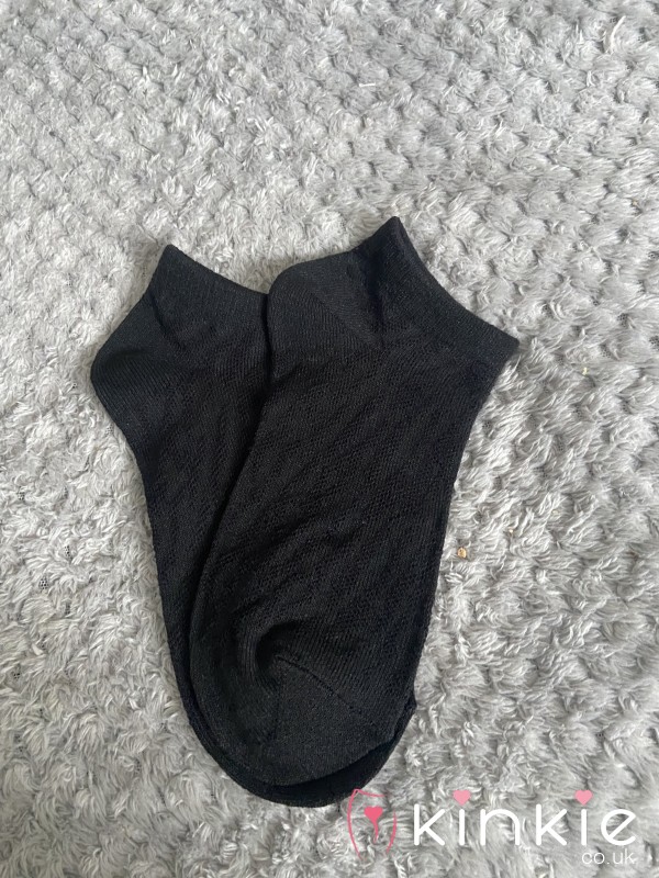 Black Ankle Socks