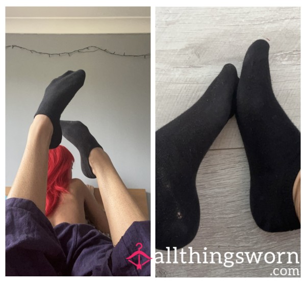 Black Ankle Socks