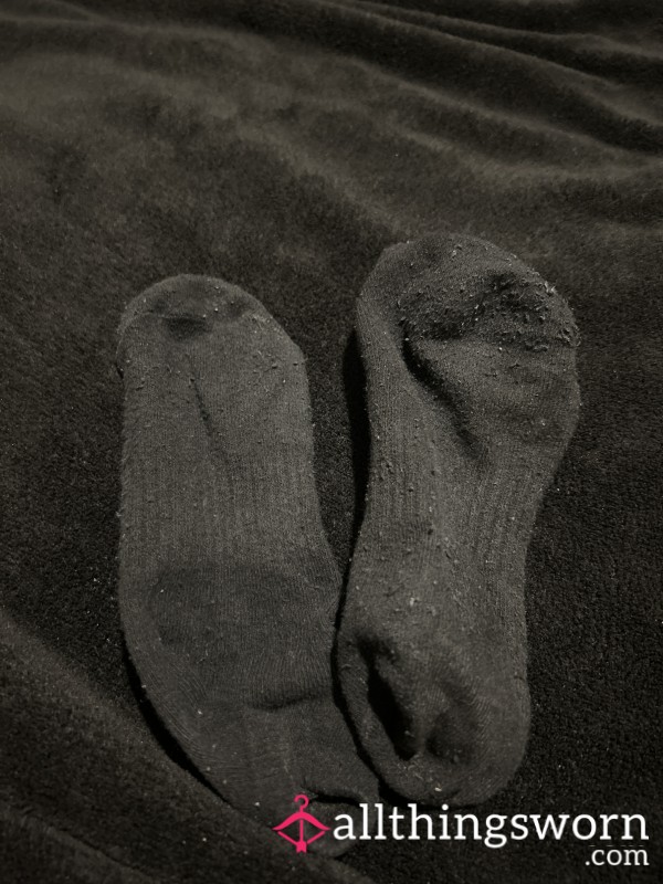 Black Ankle Socks