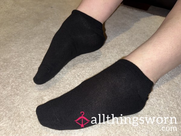 Black Ankle Socks