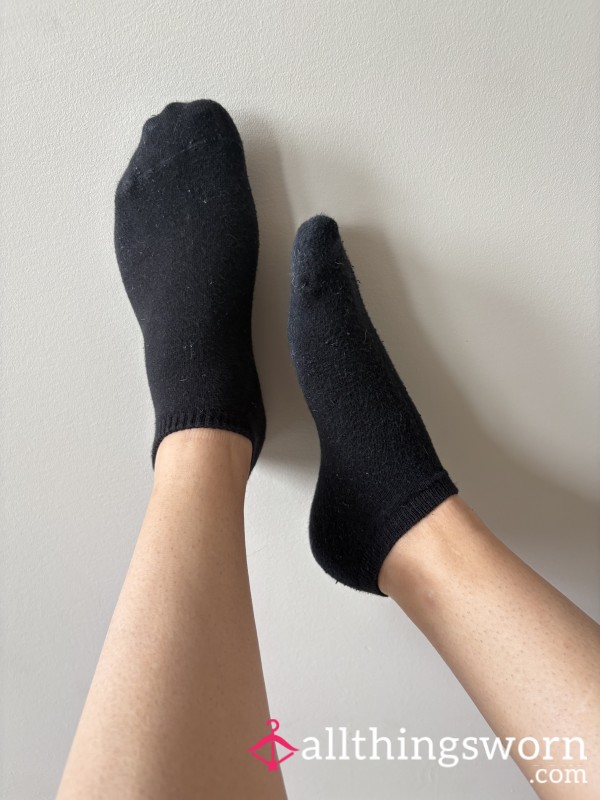 Black Ankle Socks