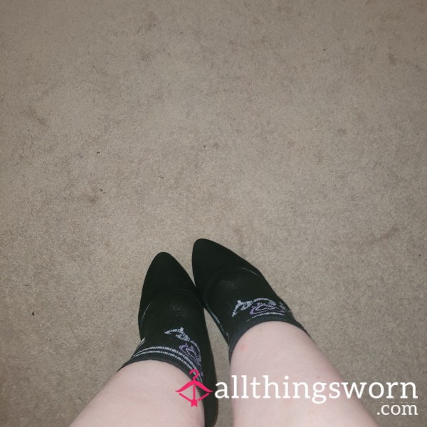 Black Ankle Socks