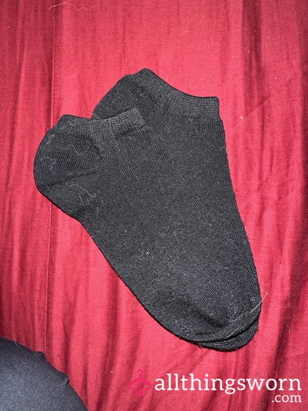 Black Ankle Socks