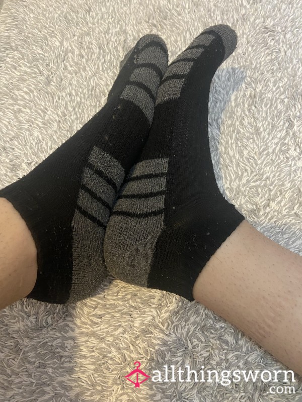 Black Ankle Socks