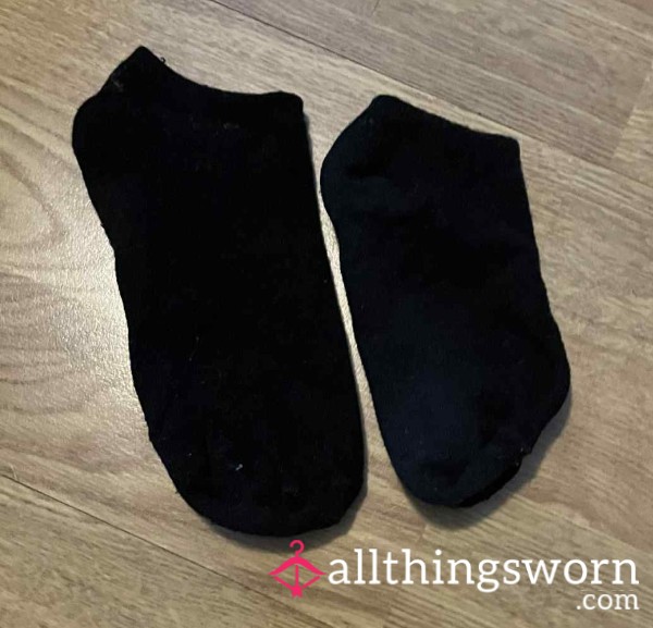 Black Ankle Socks