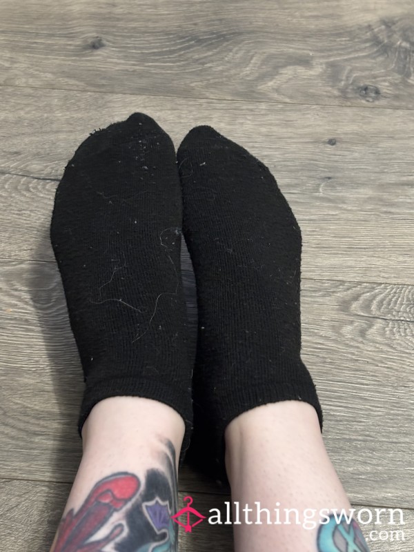 Black Ankle Socks