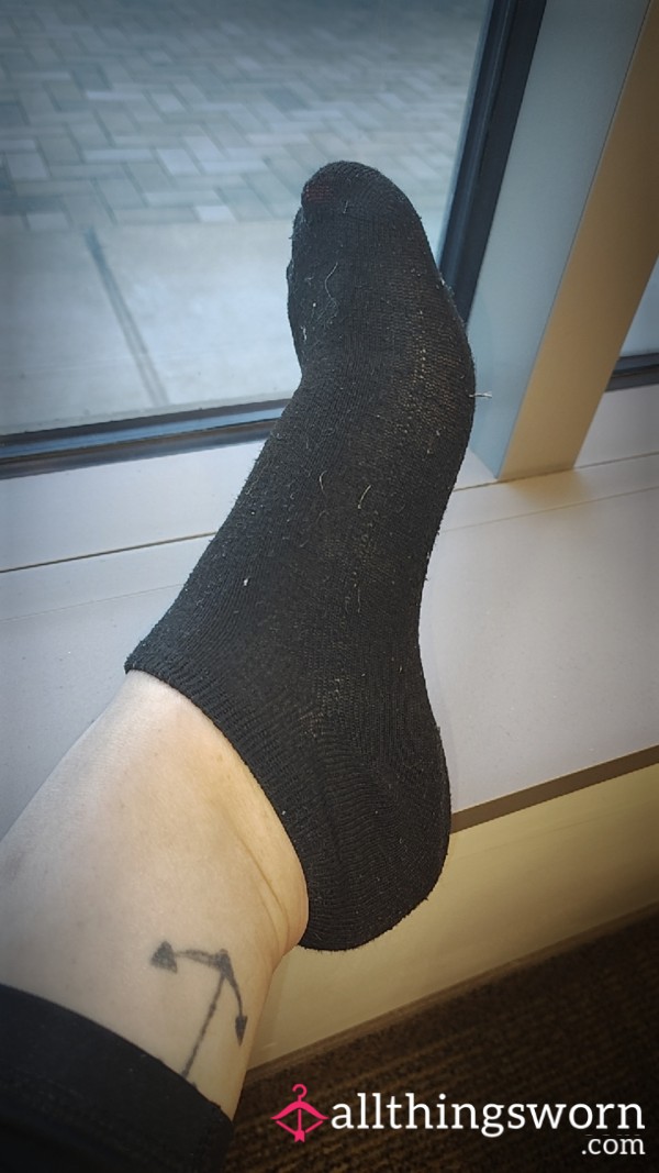 Black Ankle Socks