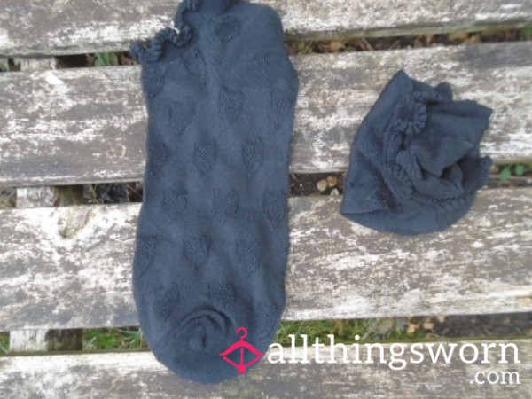 🌀Black Ankle Socks😏