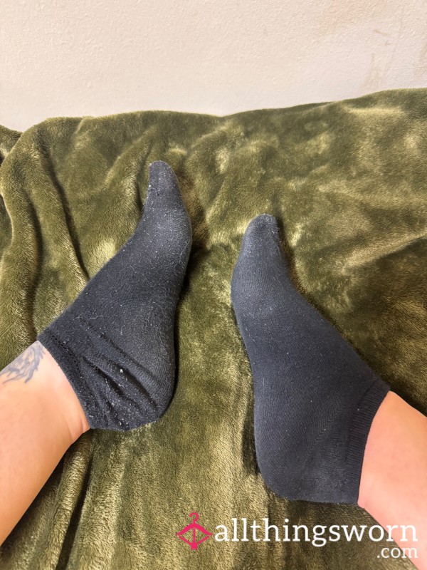 Black Ankle Socks