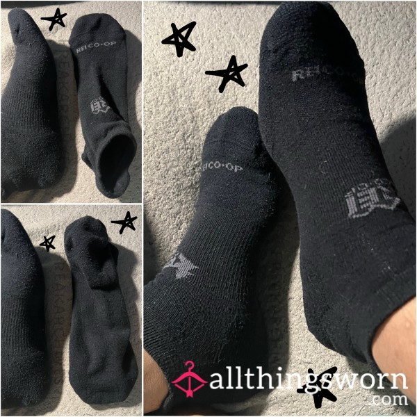 Black Ankle Socks