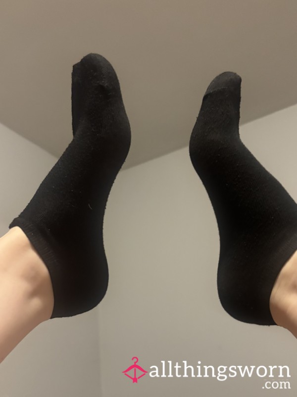 Black Ankle Socks