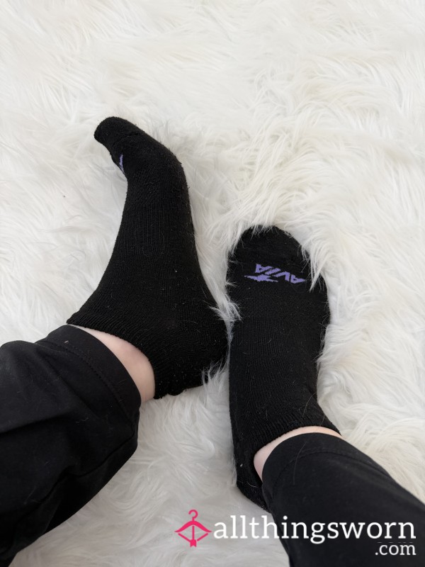 Black Ankle Socks