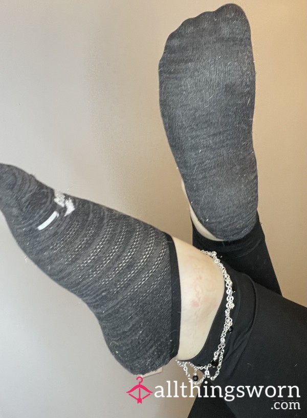 Black Ankle Socks