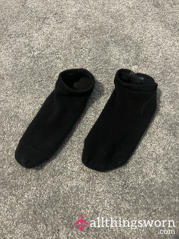 Black Ankle Socks