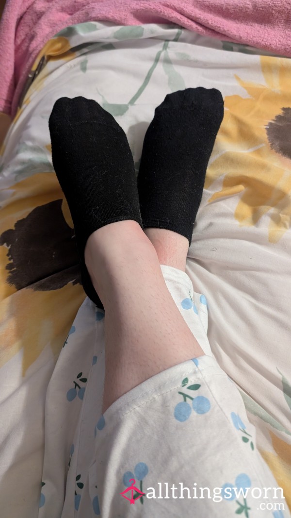 Black Ankle Socks