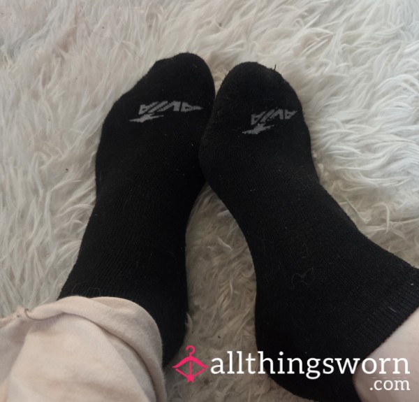Black Ankle Socks
