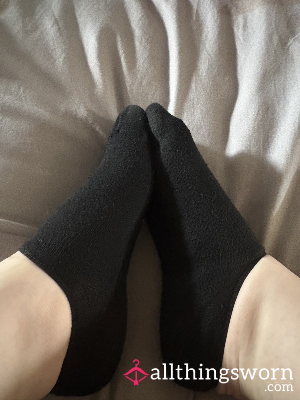 Black Ankle Socks