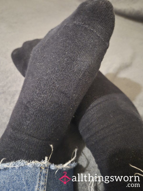 Black Ankle Socks
