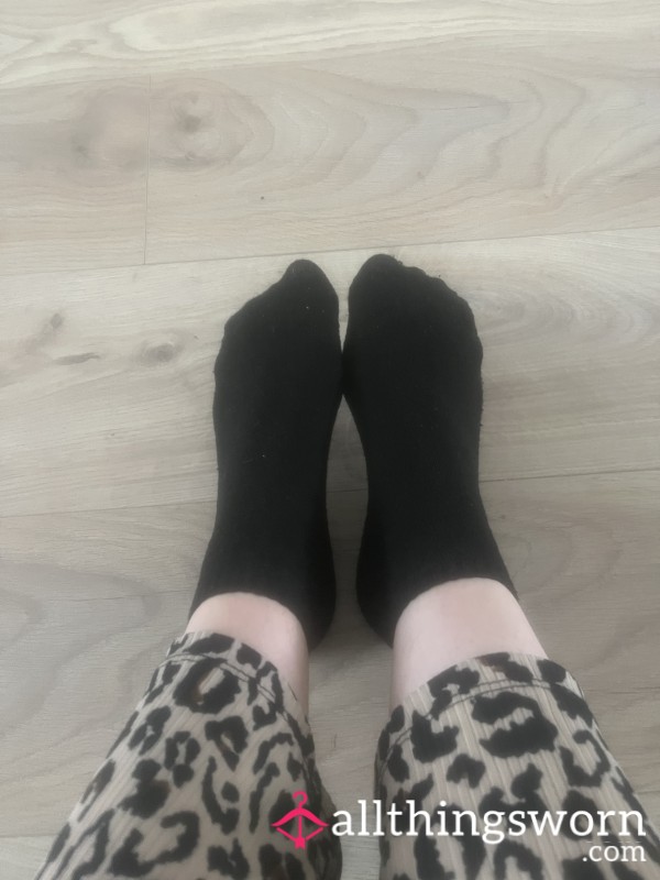 Black Ankle Socks
