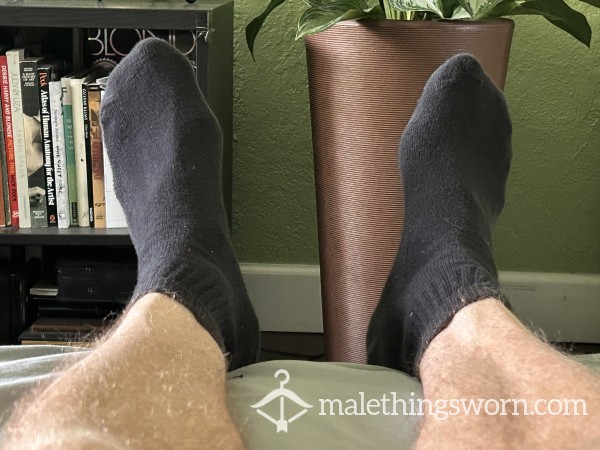 Black Ankle Socks