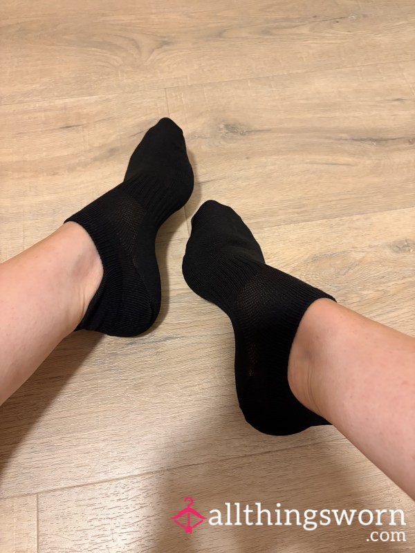 Black Ankle Socks