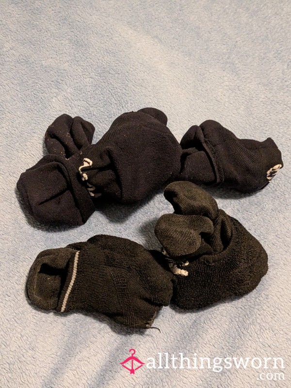 Black Ankle Socks 48h Wear